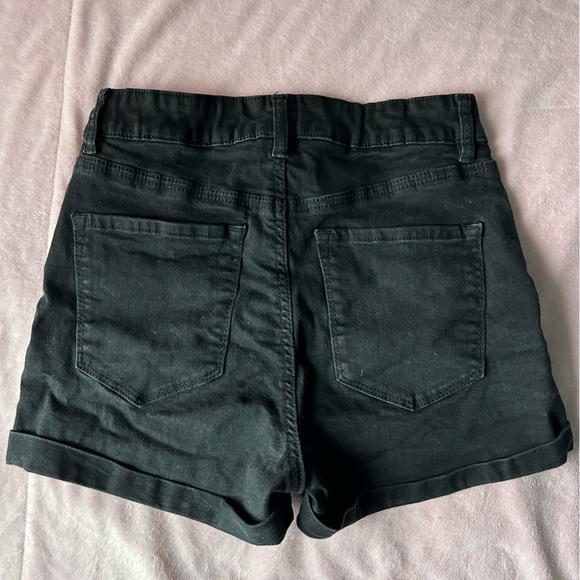 Urban Planet High Rise Shorts - Picture 2 of 3